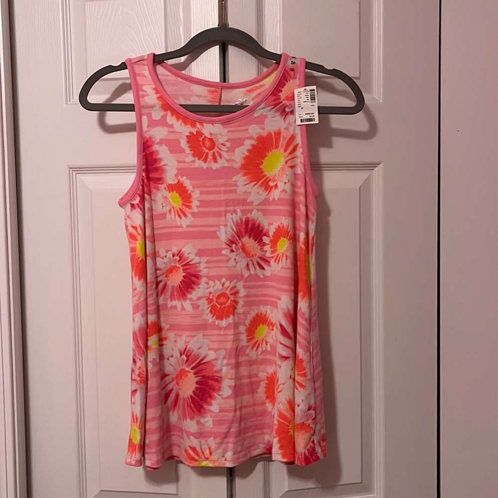 Floral tank top